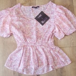 NEW! Love X Design Pink Blouse